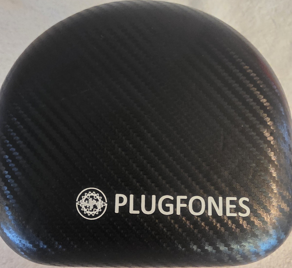Plugfones Orange Hearing Protection Ear Muffs with Carry Case